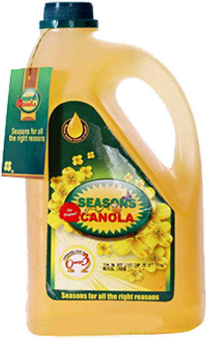 Seasons Canola Oil 3 Ltr - Seasons Canola 4.5 Ltr (700x700), Png Download