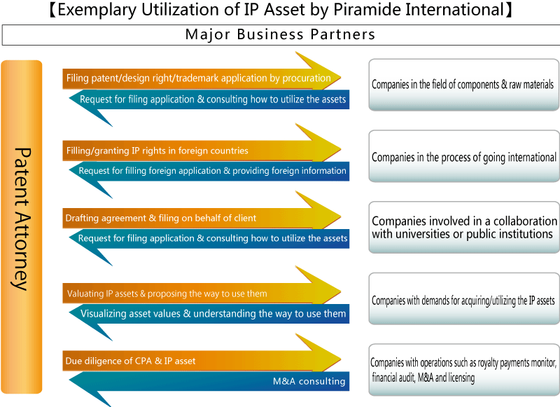 Exemplary Utilization Of Ip Asset By Piramide International - The Ip Asset Partnership Limited (800x581), Png Download