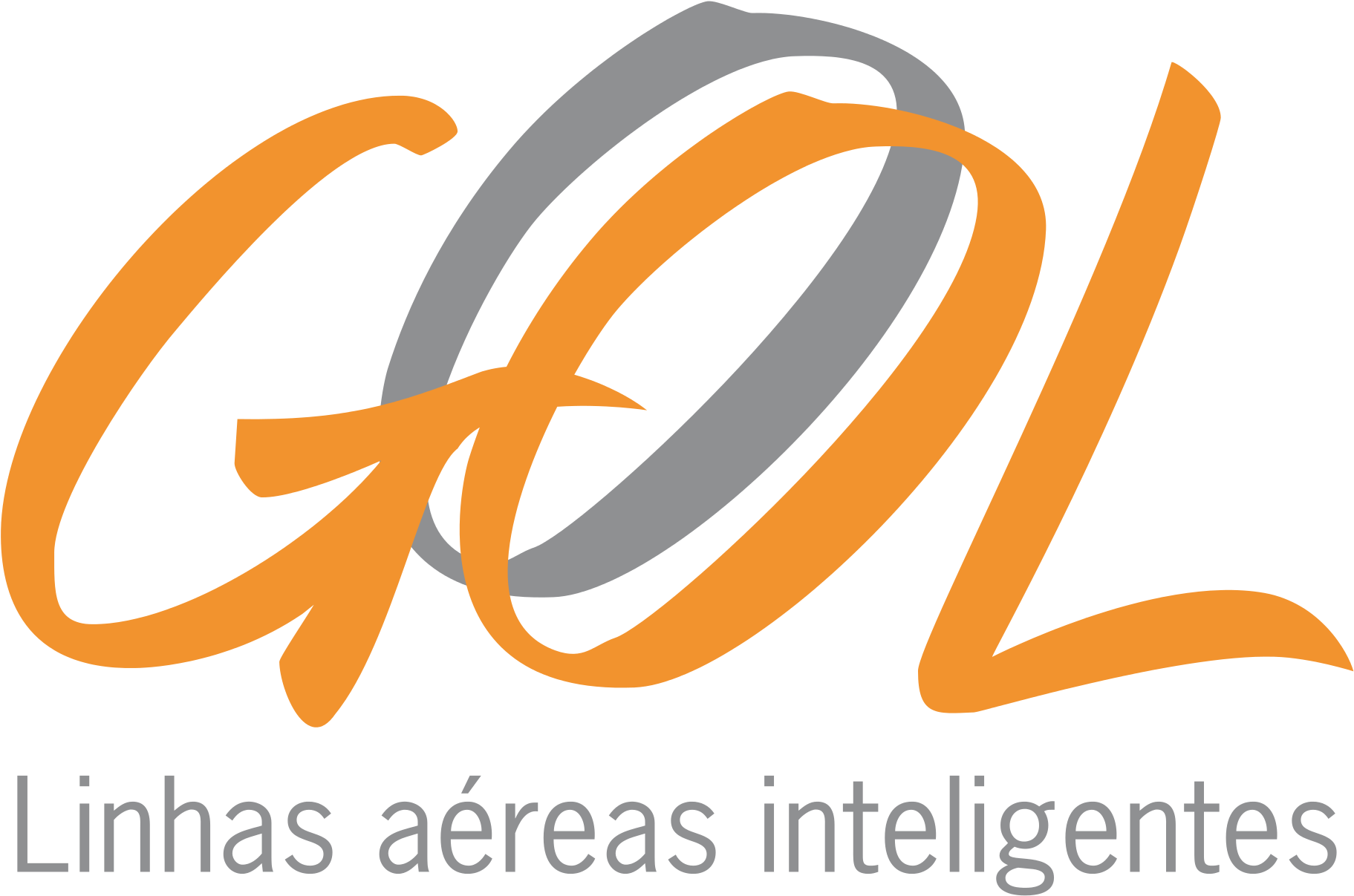 Old Logo - Gol Transportes Aéreos (2000x1295), Png Download