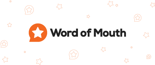Word Of Mouth - Word Of Mouth Logo (600x260), Png Download