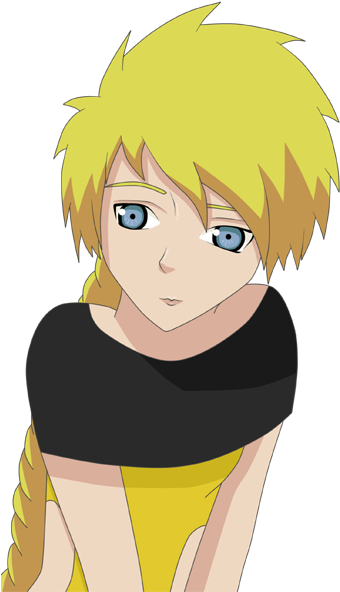 Cute Little Ruri-chan Copy - Namikaze Oc Girl (349x600), Png Download