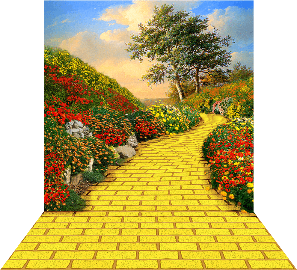 Yellow Brick Road Png (1000x1000), Png Download