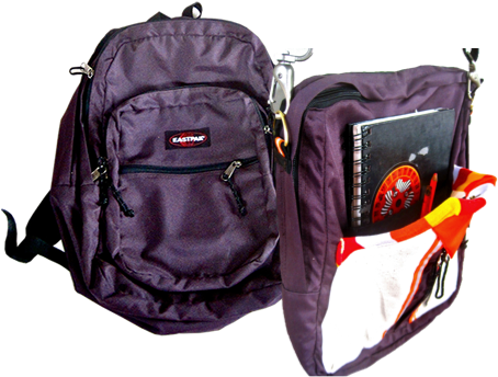I Remember Starting College With My High School Backpack - Diaper Bag (473x361), Png Download