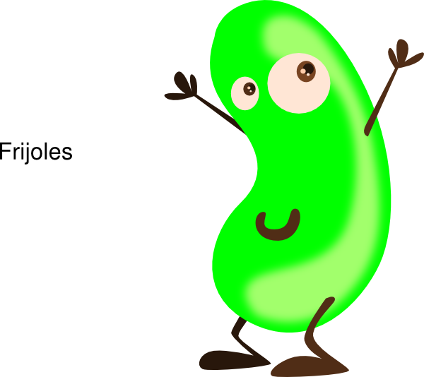 Small - Cartoon Beans (600x534), Png Download