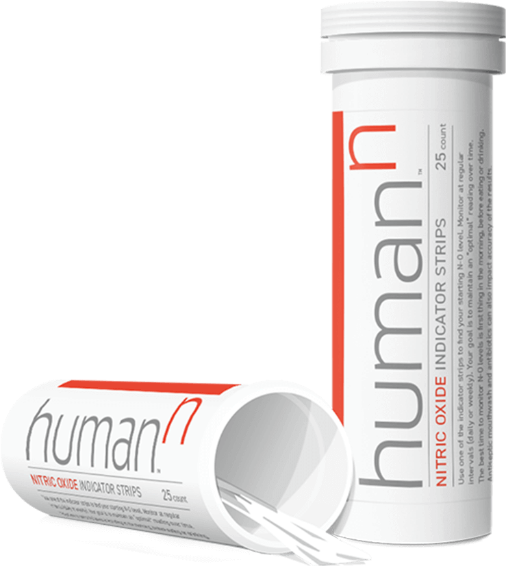 N-o Indicator Strips - Humann Nitric Oxide N-o Indicator Strips - 25 Strip (1000x1000), Png Download