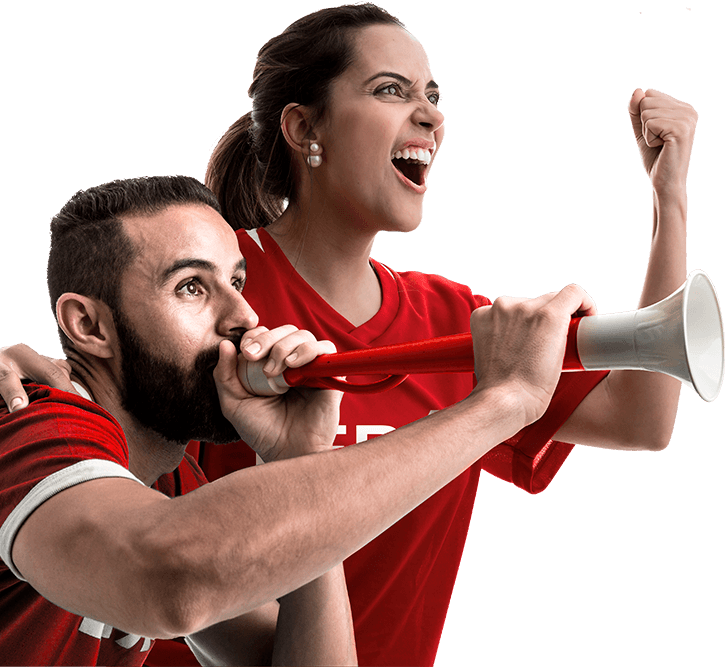 Grita Gol Con Topitop - Png Hombre Gritando Un Gol (725x667), Png Download