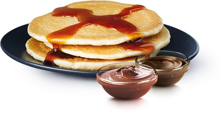 Pancakes Png Download - Pancakes With Nutella Png (800x596), Png Download