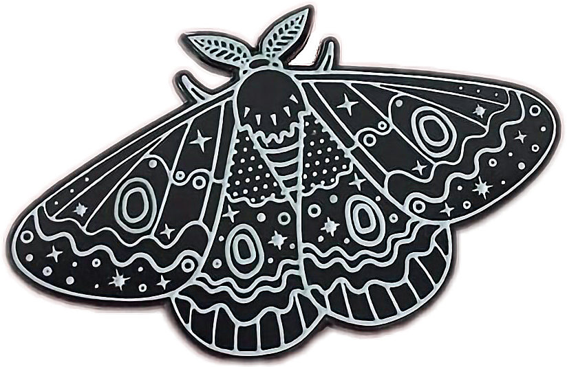 Moth Clipart Tumblr Transparent - Moth Aesthetic (824x534), Png Download