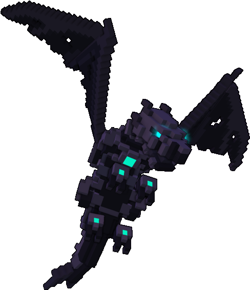 [dragon Mod] Armored Shadow Dragon And Etc - Trove Dragon (644x617), Png Download
