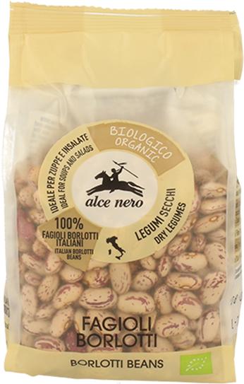 Organic Borlotti Beans - Alce Nero Spa Farro Perlato Bio 400g (640x640), Png Download