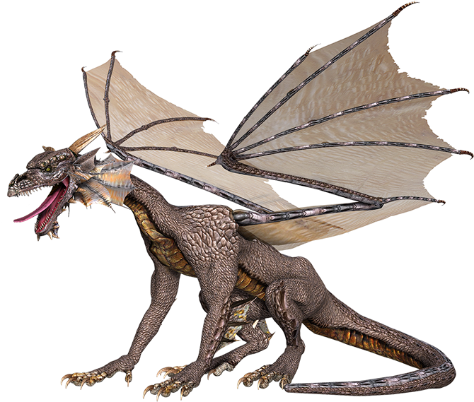 Old Worn Dragon Png - Dragon Breathing Fire Silhouette (709x608), Png Download