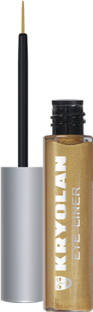 Kryolan Liquid Eye Liner In A Dispenser With A High - Eye Liner (350x450), Png Download