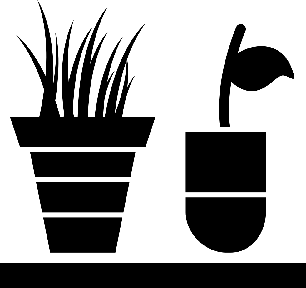 Plants Pots Comments - Pots Icon (980x921), Png Download