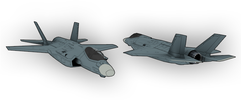 The F-35a Is Your Run Of The Mill Fifth Generation - Vector Thrust F 35 (768x362), Png Download