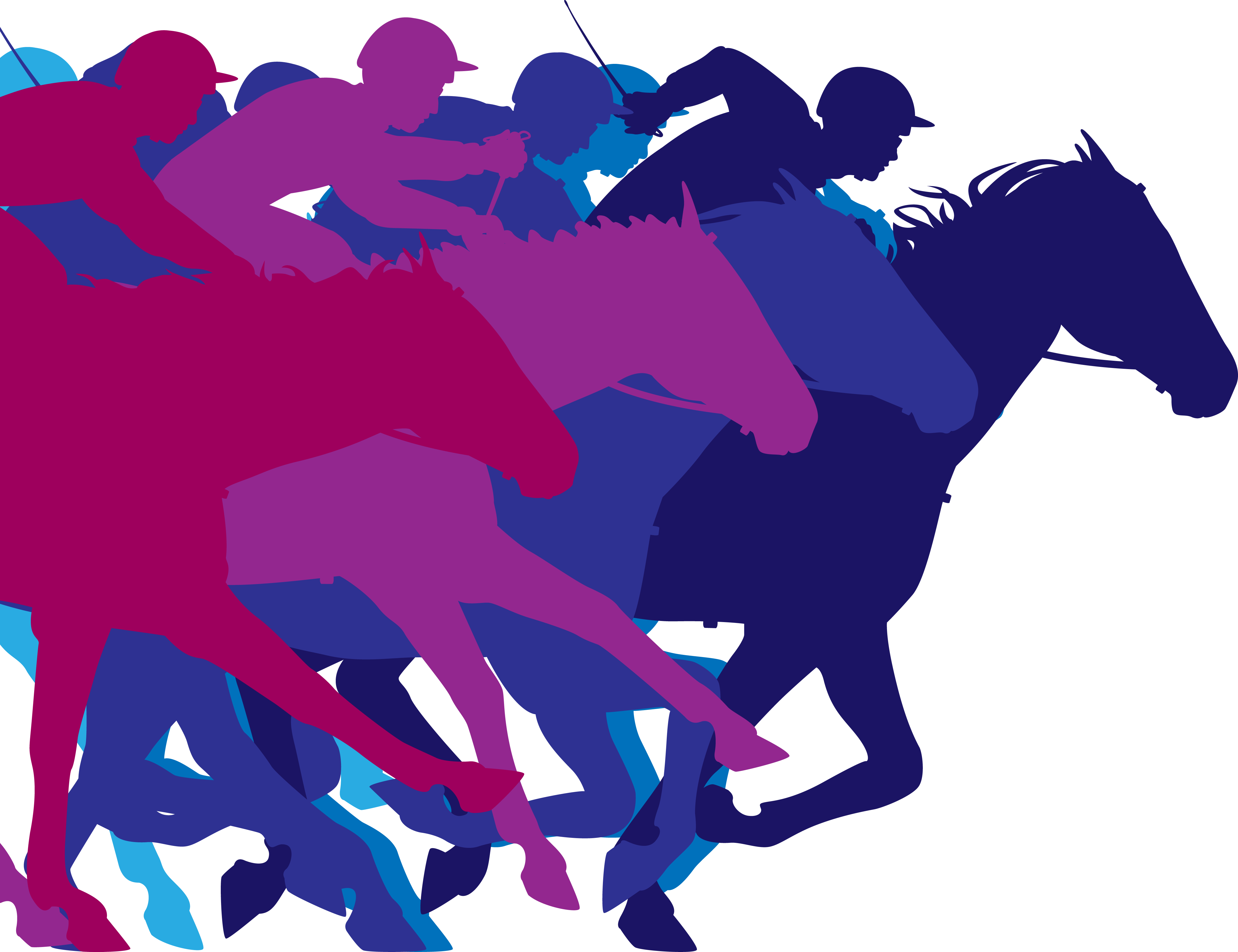 Horse Racing Clipart Melbourne Cup - Melbourne Cup 2014 Invitation (4458x3428), Png Download