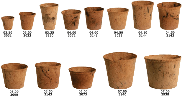 Round Coconut Coir Pots - Coconut Coir Pots (666x382), Png Download