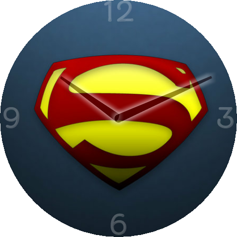 Superman Basic - White Oak Swimming Club (480x480), Png Download