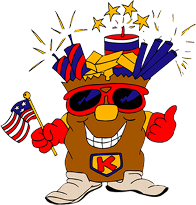 Kovac's Fireworks (627x696), Png Download