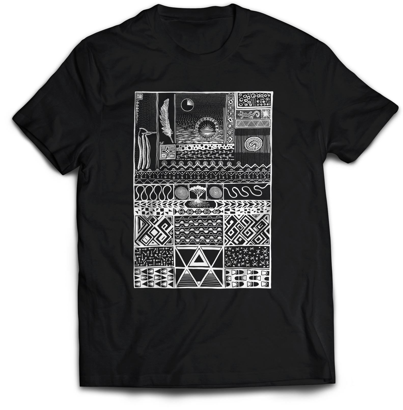 Acacia Tree T-shirt By Scott Fynn - Bike Life (1800x1800), Png Download