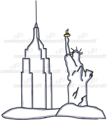 Ny Statue Of Liberty - Statue Of Liberty (400x400), Png Download