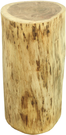 Natural Tree Stump Accent Table - Podstavec Z Akáciového Dřeva Hsm Collection Boom (480x791), Png Download