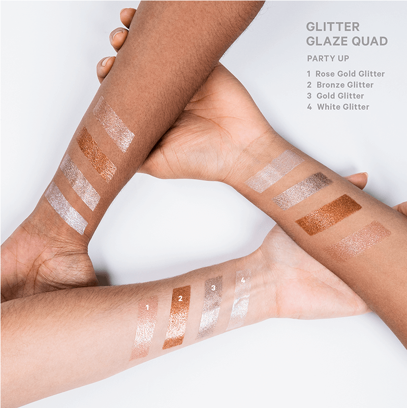 Glitter Glaze Quad, , Large - Milk Makeup Glitter Glaze Quad 45362440018 (800x1100), Png Download