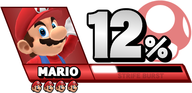 Ssbs-hud - Super Smash Bros Hud (954x529), Png Download