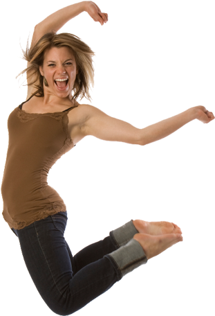 Size 20 To Size 16 In 7 Weeks - Jumping Girl Images Png (359x469), Png Download