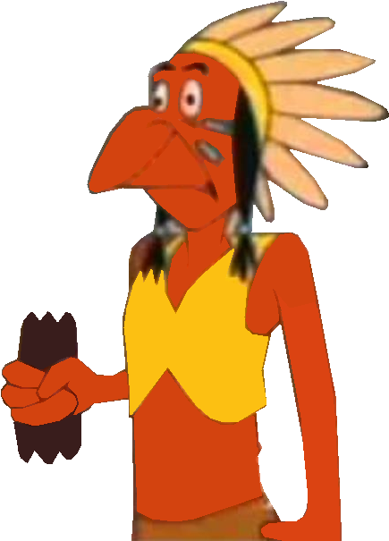 Indio Charle Cavalo - Indio Do Pica Pau (516x626), Png Download