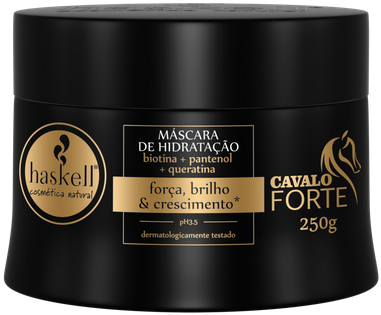 Haskell Cavalo Forte Máscara Crescimento Capilar 250ml - Haskell Cavalo Forte Mascara De Hidratação 250g (479x450), Png Download