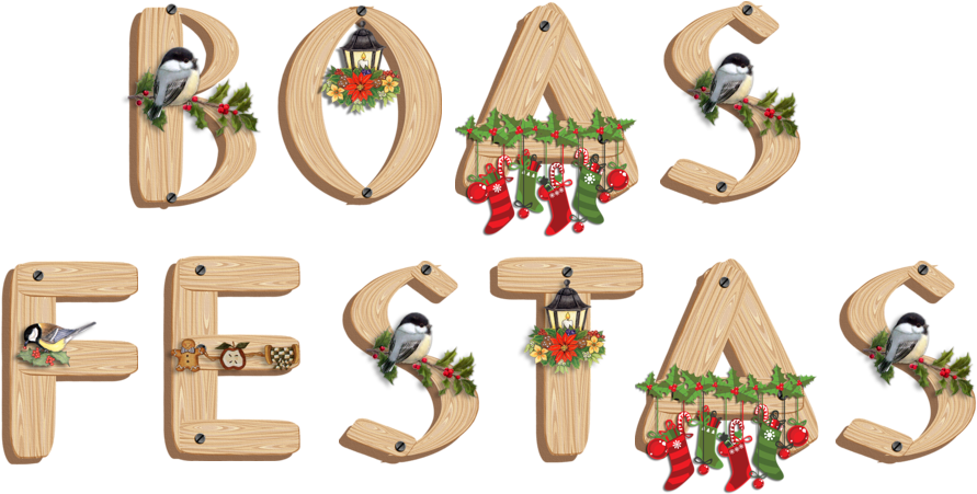 Boas Festas Fundo Transparente (925x466), Png Download