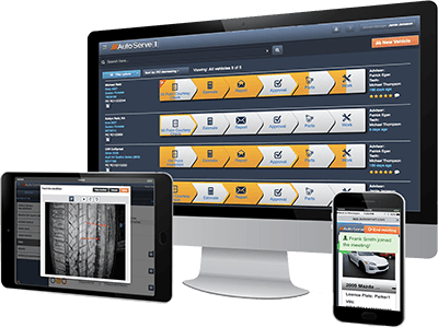 Autoserve1 On Tablet And Phone - Iphone (400x300), Png Download