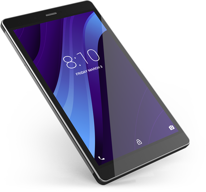 It Has 3g Connectivity And A Memory Card Slot That - Tesla Tablet M8 1 3g (800x636), Png Download