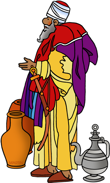 Arab Merchant - Merchant Clipart (429x648), Png Download