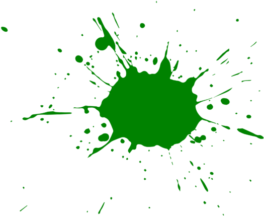 Our Vision - Blue Paint Splatter Png (555x429), Png Download