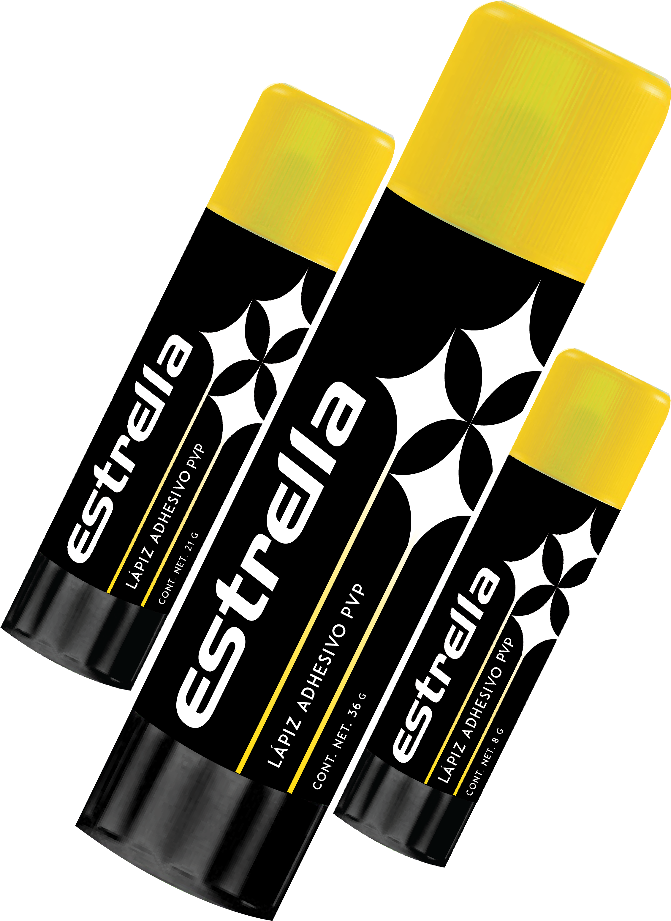 Lápiz Adhesivo Estrella - Estrella (2292x3180), Png Download