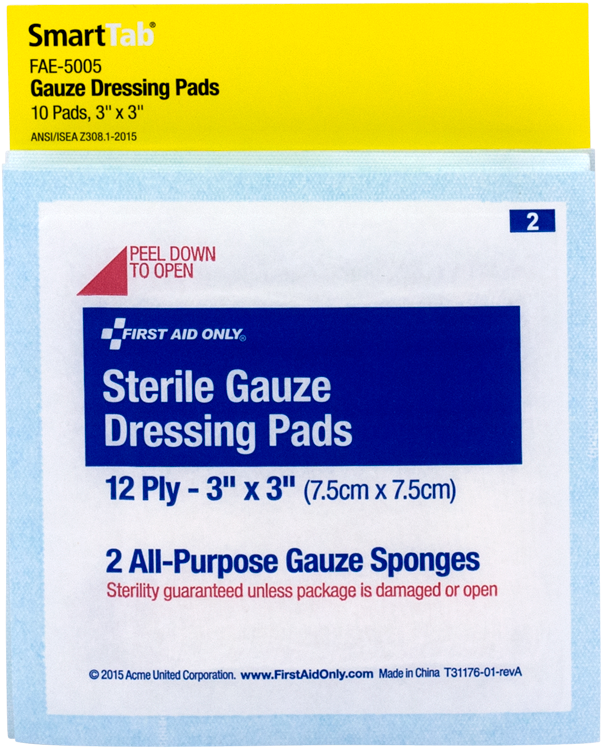 Gauze Pads 3 In - Gauze (1200x1200), Png Download