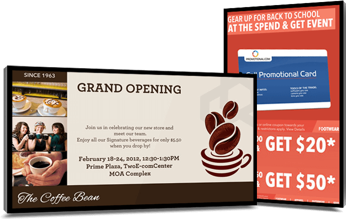 Intuitive Digital Displays For Restaurants - Advertising (737x472), Png Download