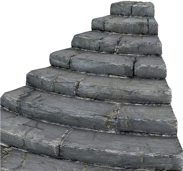 Stairs, Gradually, Rise, Staircase, Stone Stairway - Stairs (748x720), Png Download