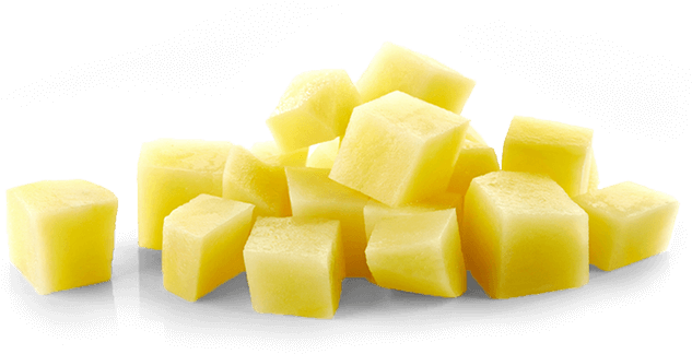 Potato Cubes Png (645x430), Png Download