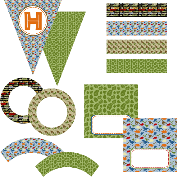 Dinosaur Party Printables 4786312e C588 4f77 A3ec D384dd7b6271 - Free Party Printables Template Good Dinosaurs (600x600), Png Download