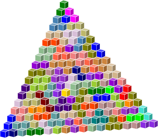 Images/cubes/polycubes 56 Crystal 1 - Cube (507x443), Png Download