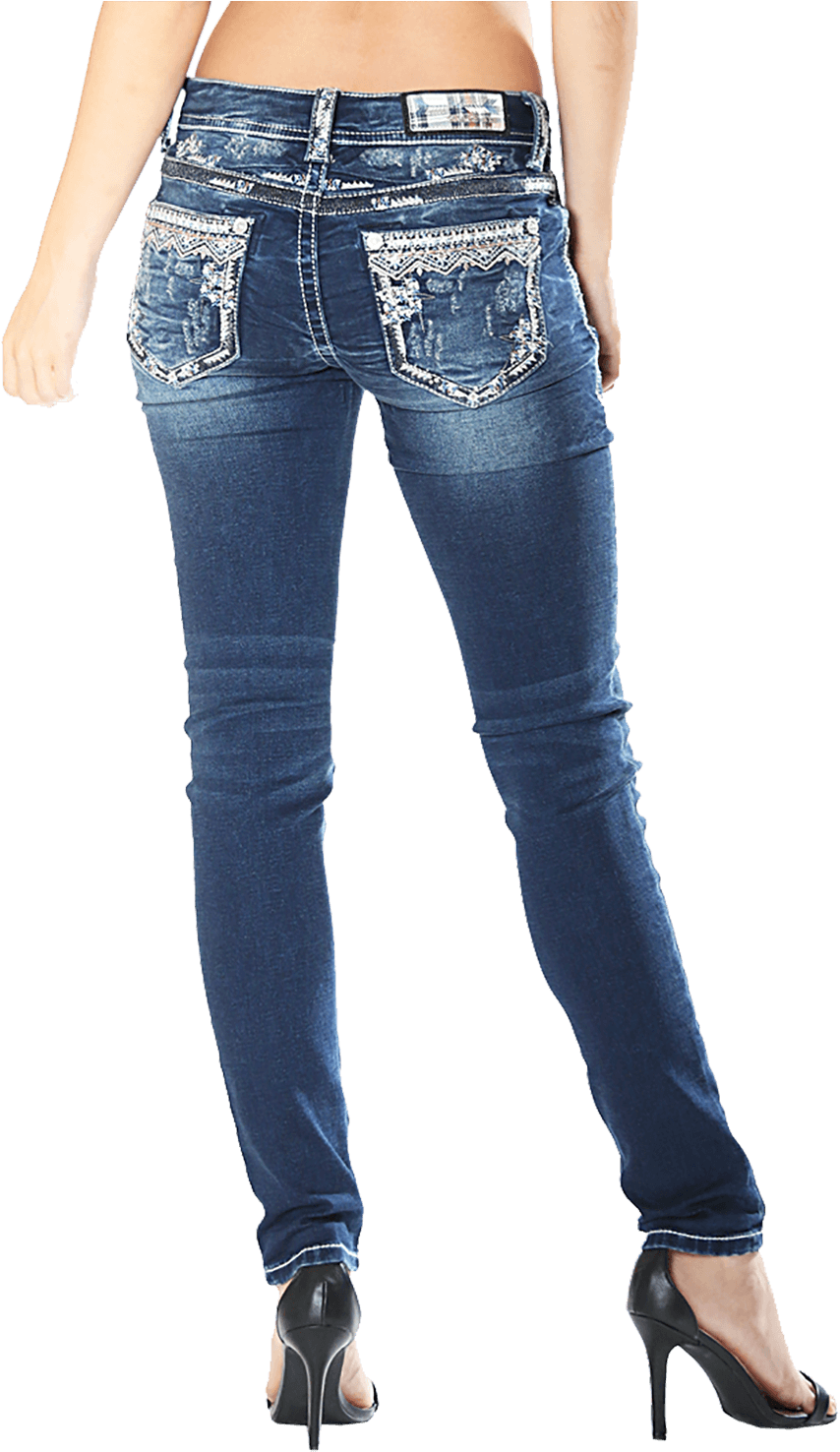 Grace In La Skinny Jeans (955x1500), Png Download