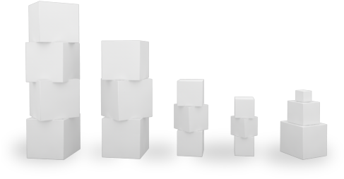 Cubes - Cylinder (496x373), Png Download