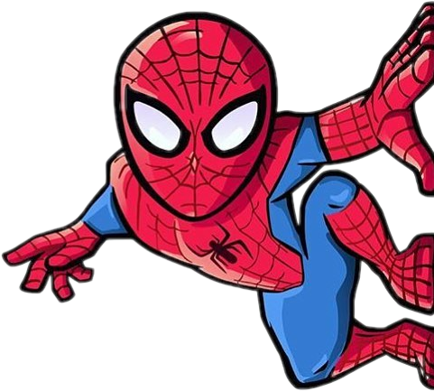 Spiderman Cartoon Png (481x433), Png Download