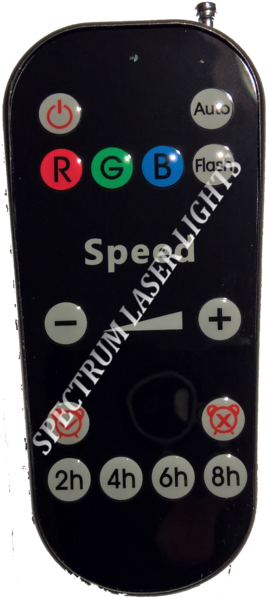 Rgb Moving 8 Flower Garden Pattern Laser Light - Laser (300x608), Png Download