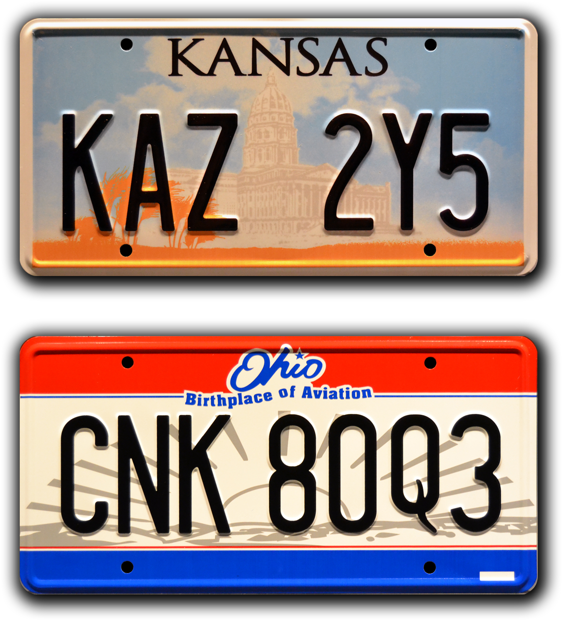 Supernatural <br />two Plate Combo - Supernatural License Plate (1184x1316), Png Download