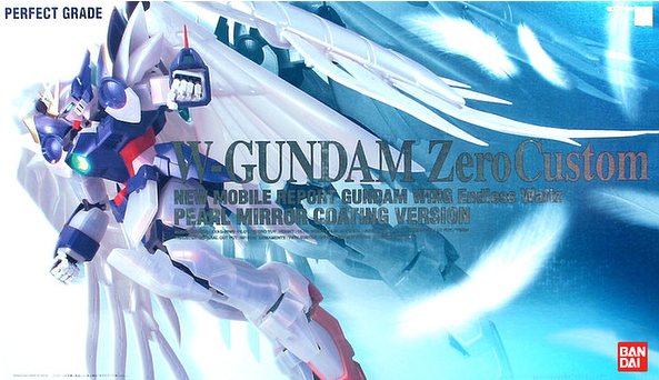 Pg 1/60 Gundam W Wing Gundam Zero Pearl Mirror Coating - W Gundam Zero Custom Pg (592x592), Png Download