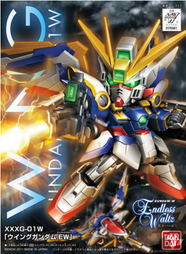 Bb Wing Gundam Ew (500x500), Png Download