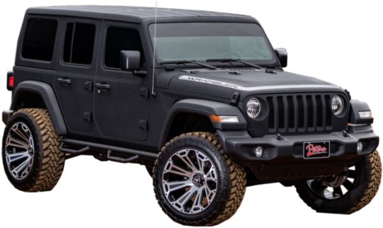 Our Gallery - Asanti Ab813 On Jeep (700x466), Png Download